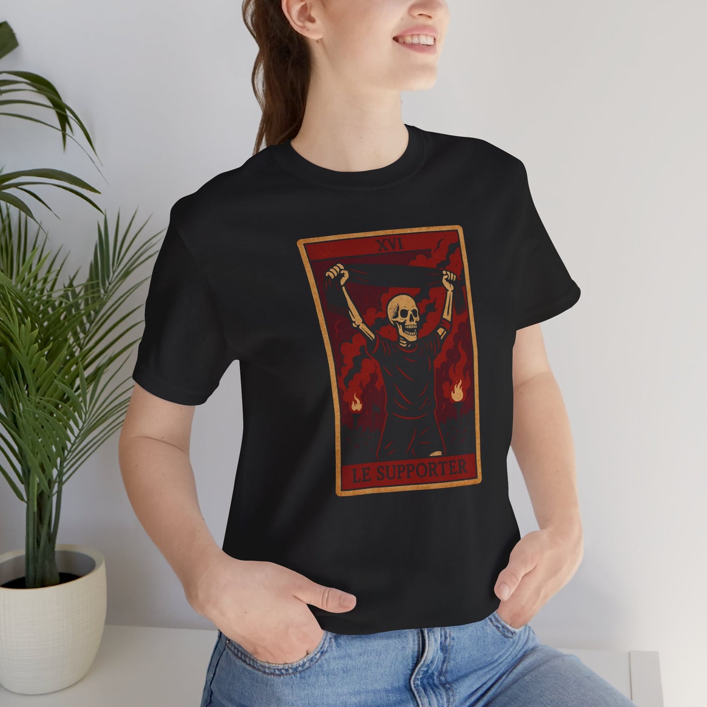 Le Supporter (The Fan) Red Edition | Soccer Tarot Shirt