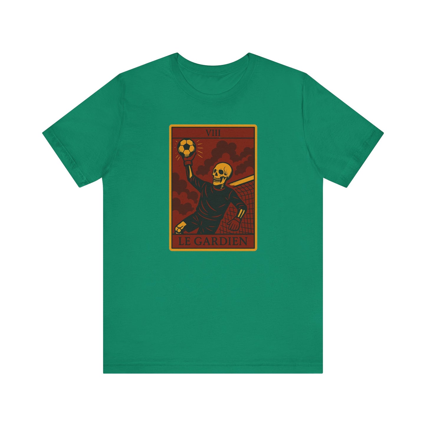 Le Gardien (The Goal Keeper) Red Edition | Soccer Tarot Shirt