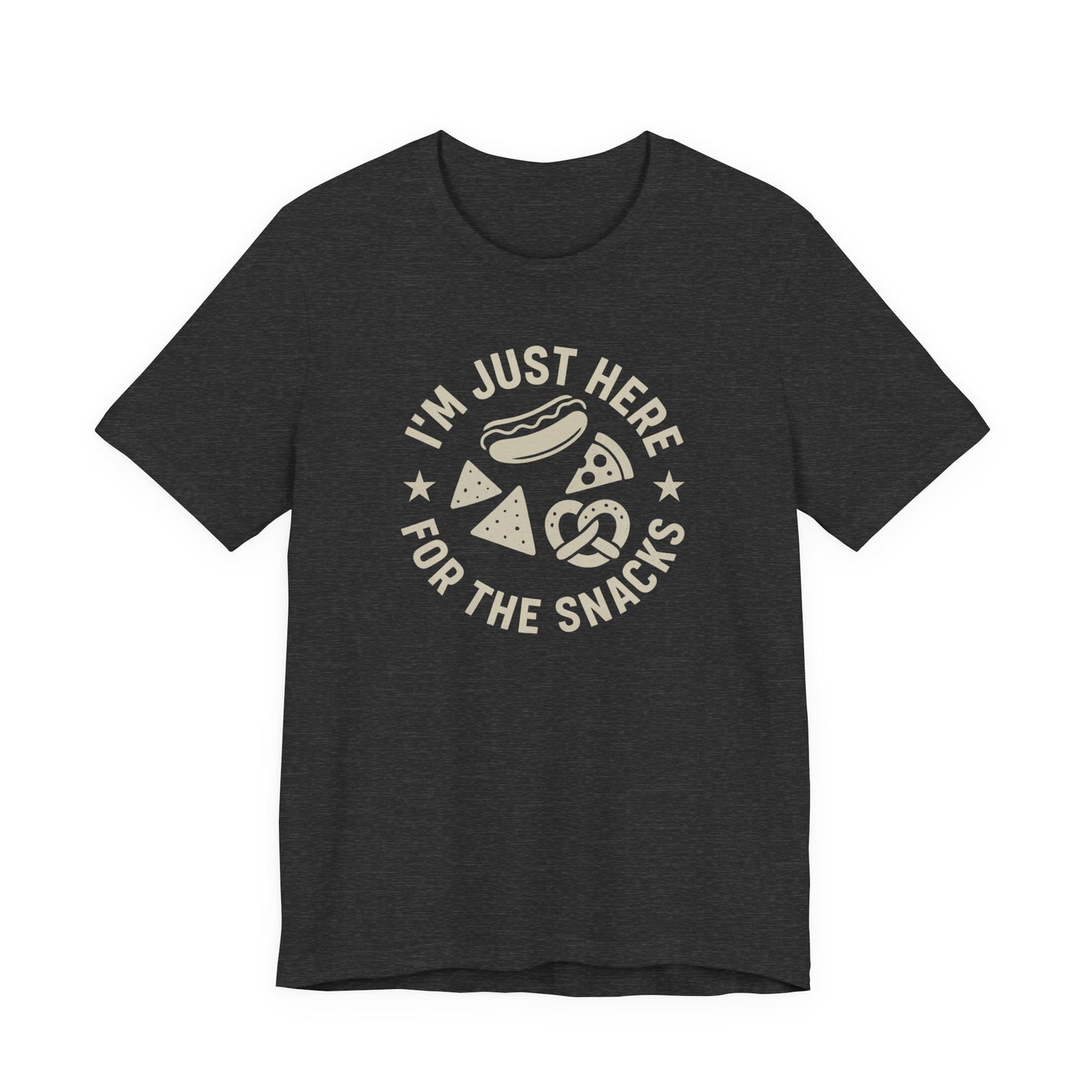 Just Here for the Snacks | Unisex Tee