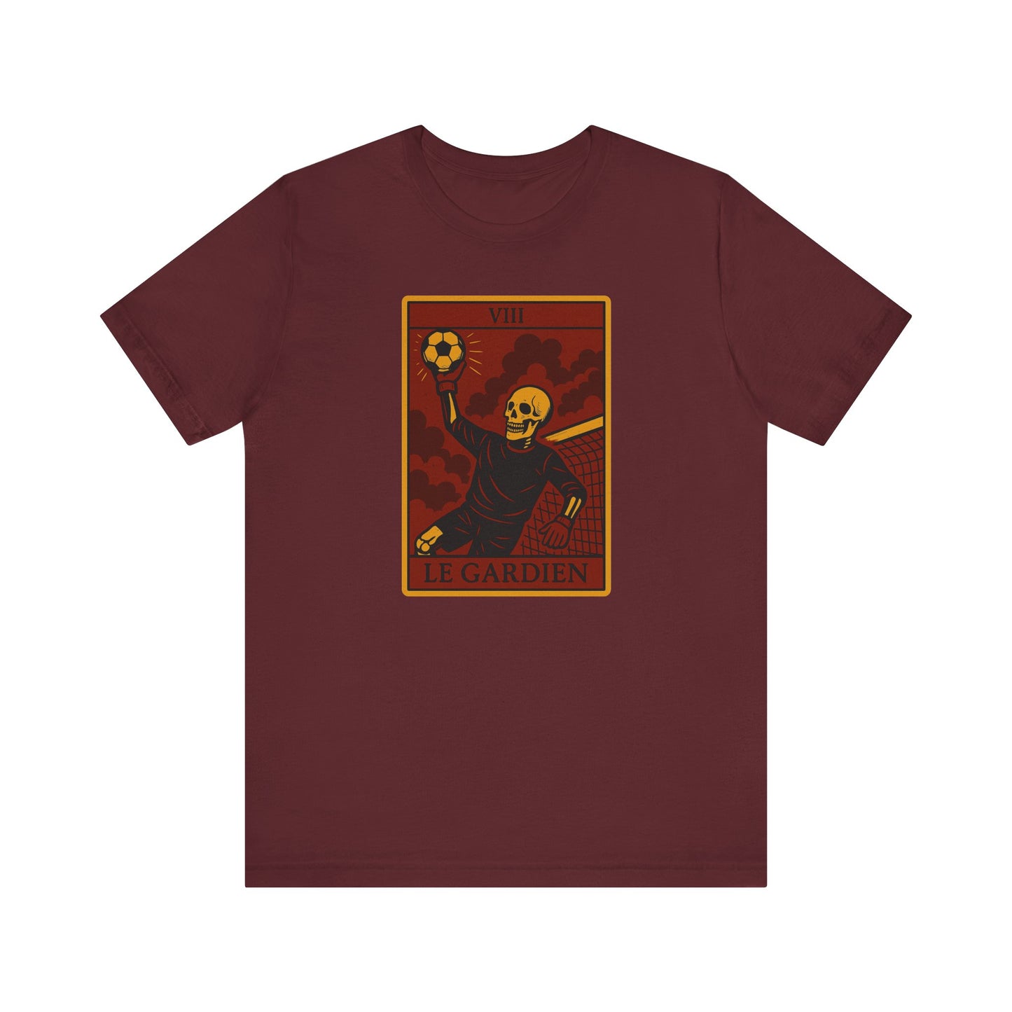 Le Gardien (The Goal Keeper) Red Edition | Soccer Tarot Shirt
