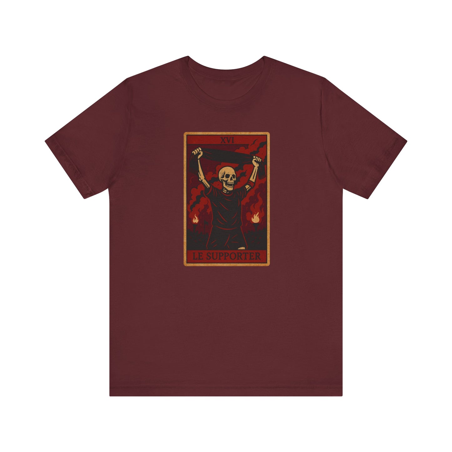 Le Supporter (The Fan) Red Edition | Soccer Tarot Shirt