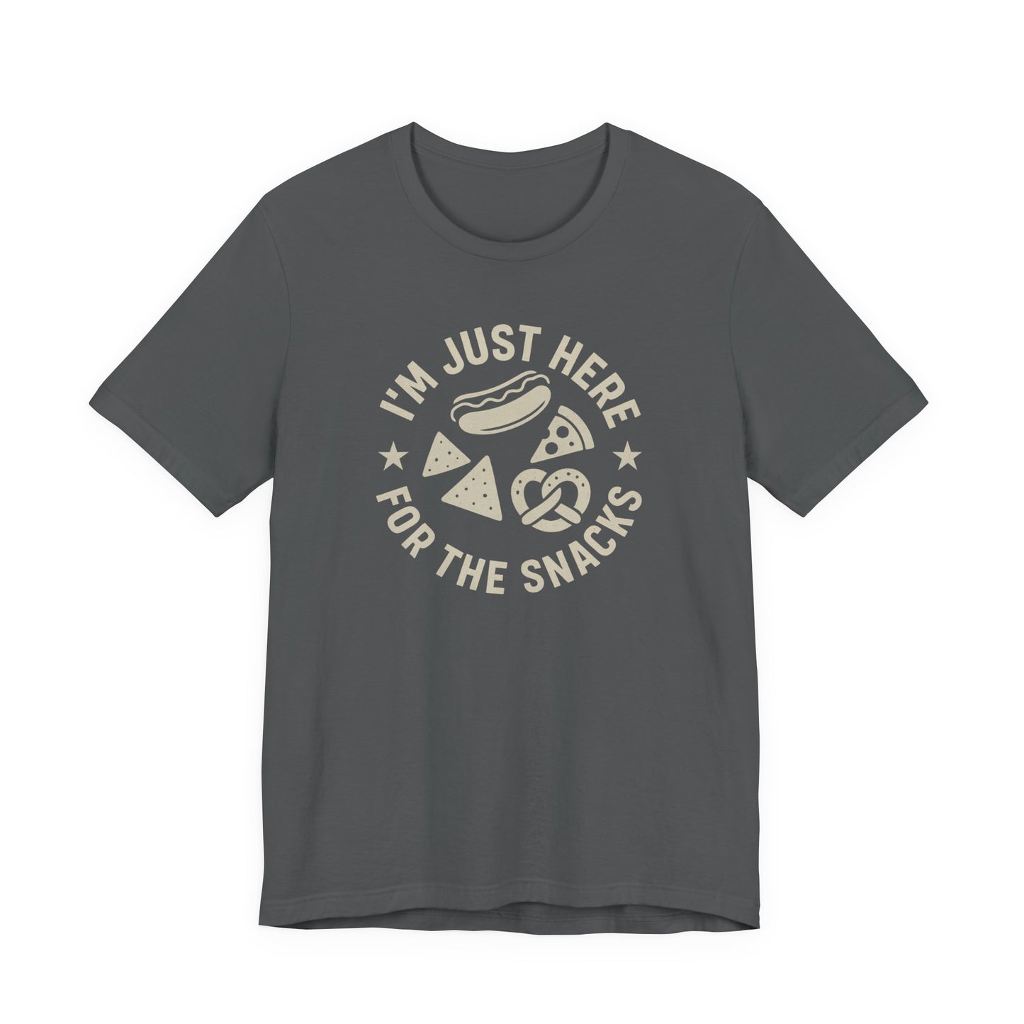 Just Here for the Snacks | Unisex Tee