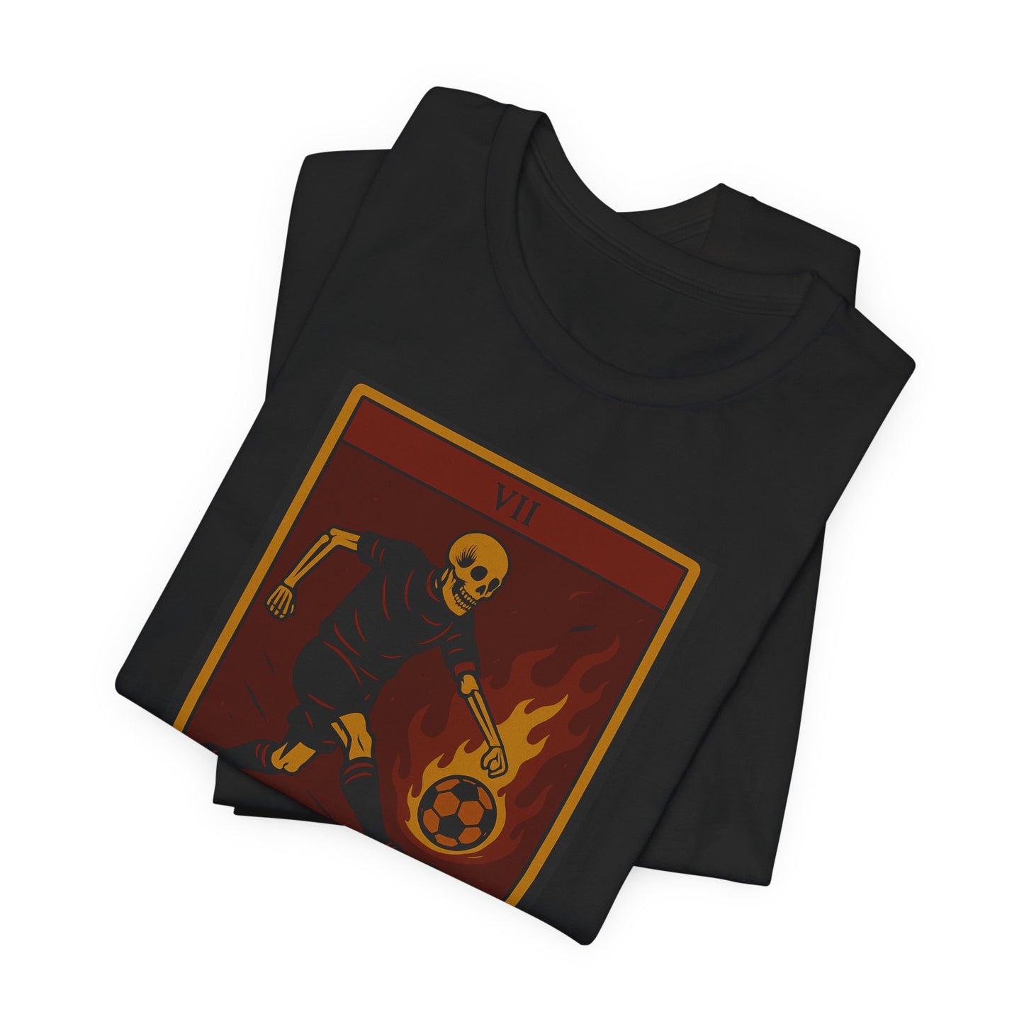 Le Buteur (The Scorer) Red Edition | Forward/Striker | Soccer Tarot Shirt