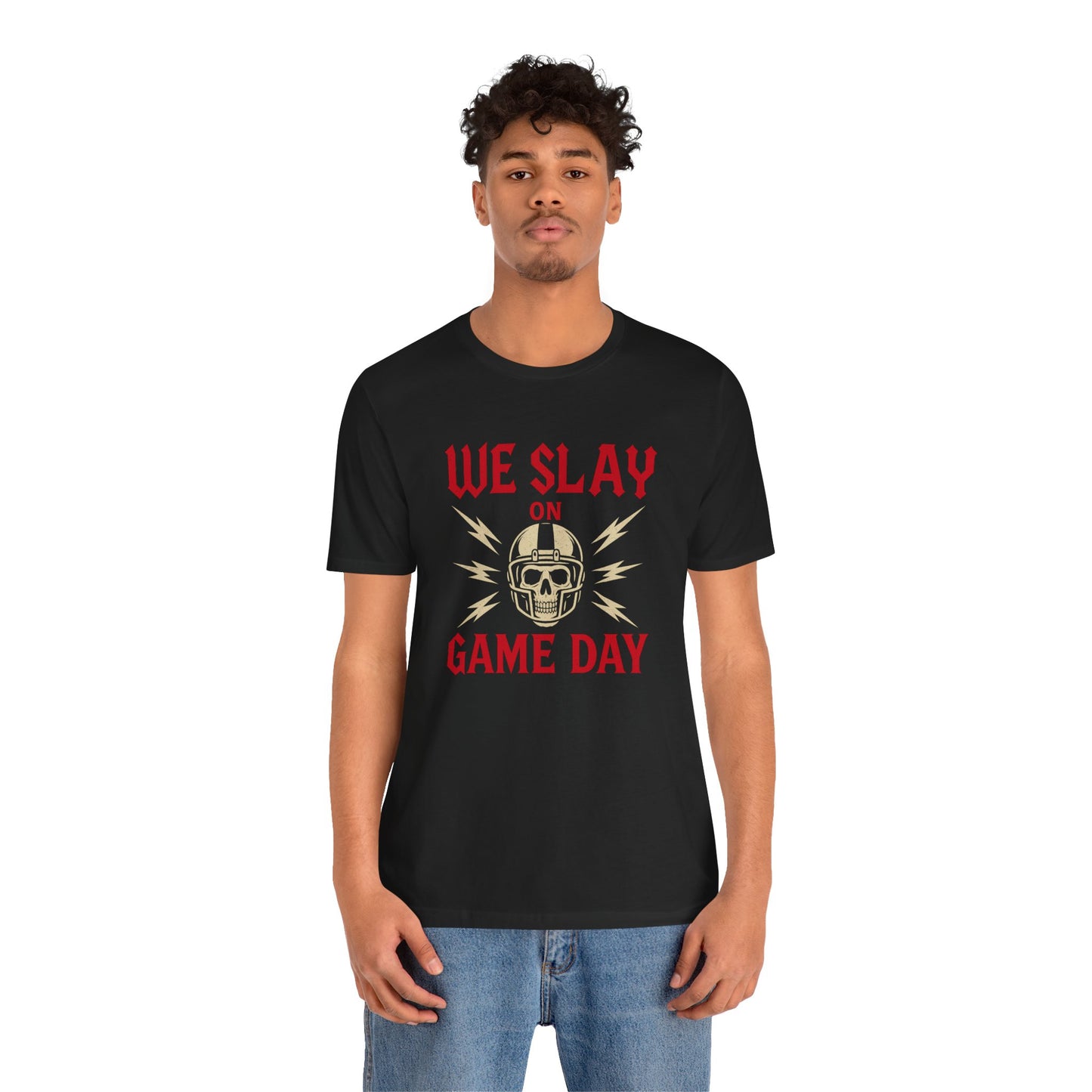 We Slay on Game Day | Football T-Shirt