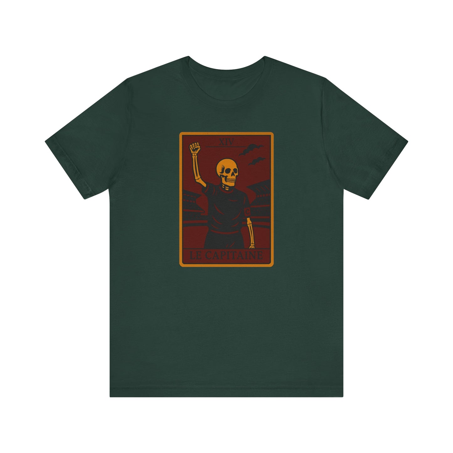 Le Capitaine (The Captain) Red Edition | Soccer Tarot Shirt