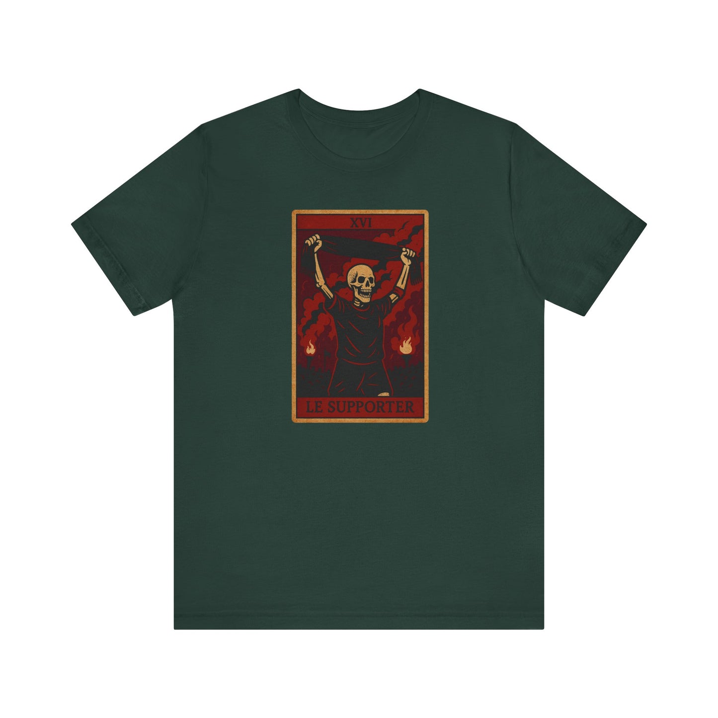 Le Supporter (The Fan) Red Edition | Soccer Tarot Shirt