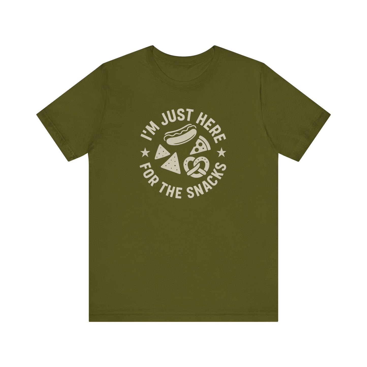 Just Here for the Snacks | Unisex Tee