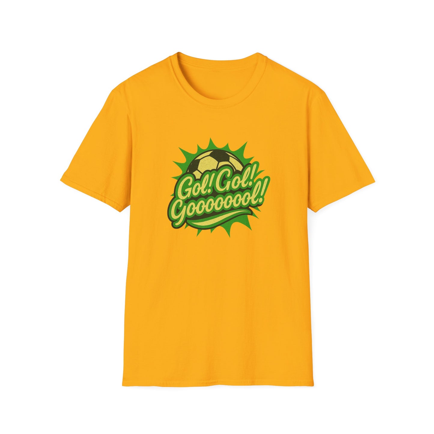 Gol! Gol! Gol! (Green) | Soccer T-Shirt