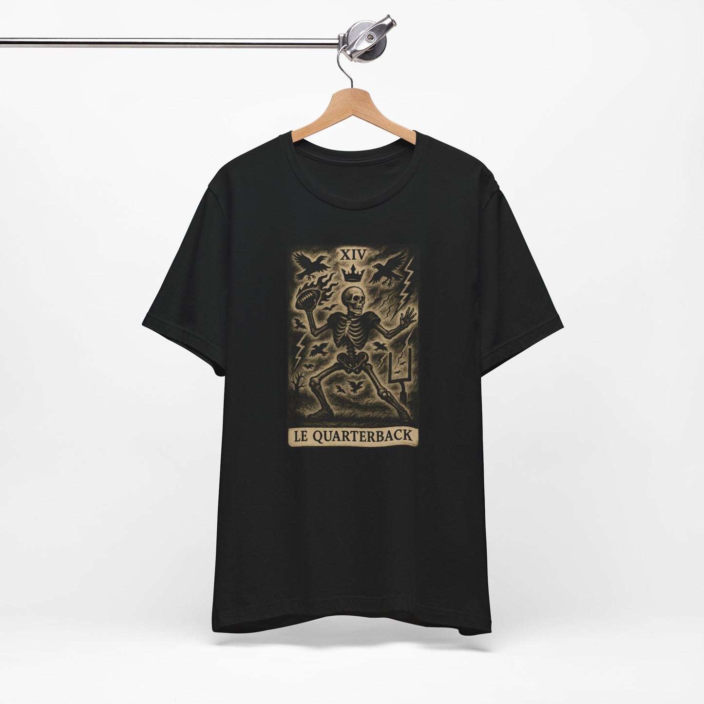 Le Quarterback (The Quarterback) Football T-Shirt| Gridiron Tarot
