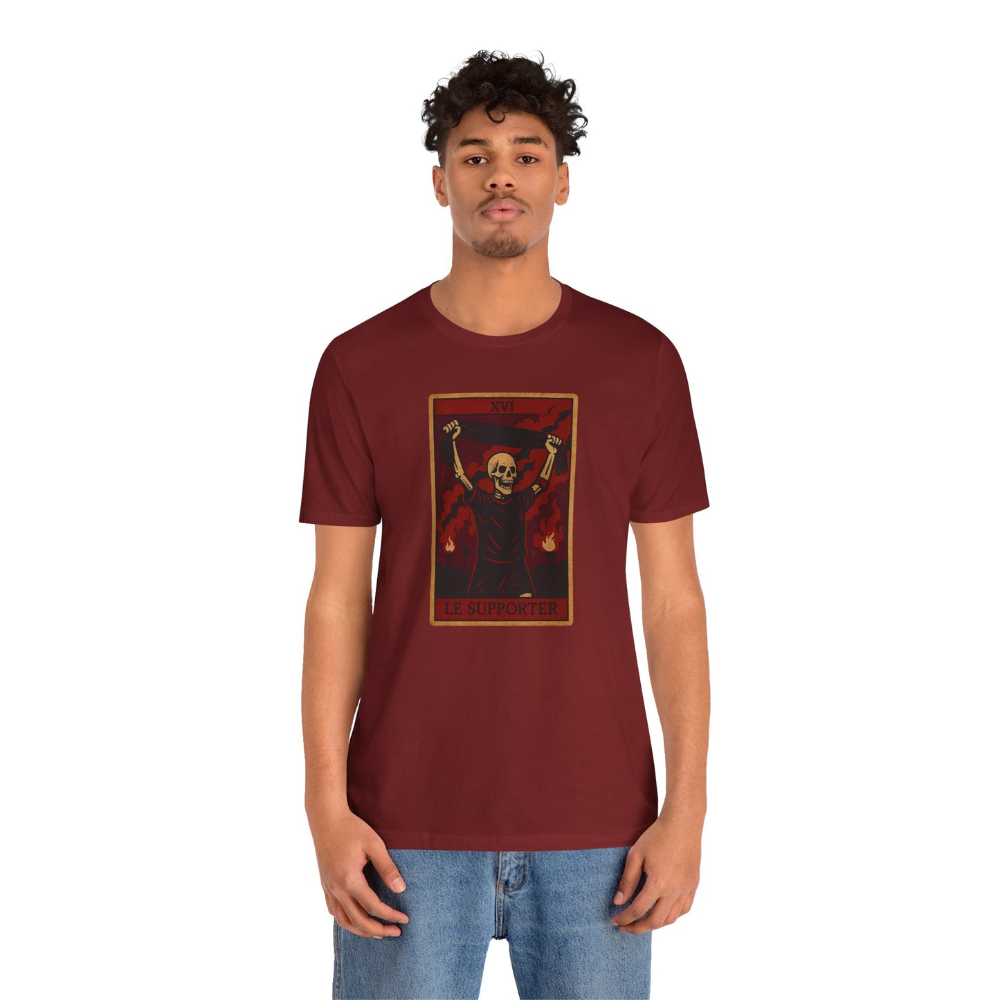Le Supporter (The Fan) Red Edition | Soccer Tarot Shirt