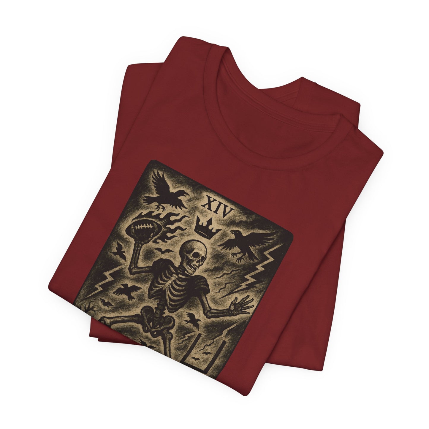 Le Quarterback (The Quarterback) Football T-Shirt| Gridiron Tarot