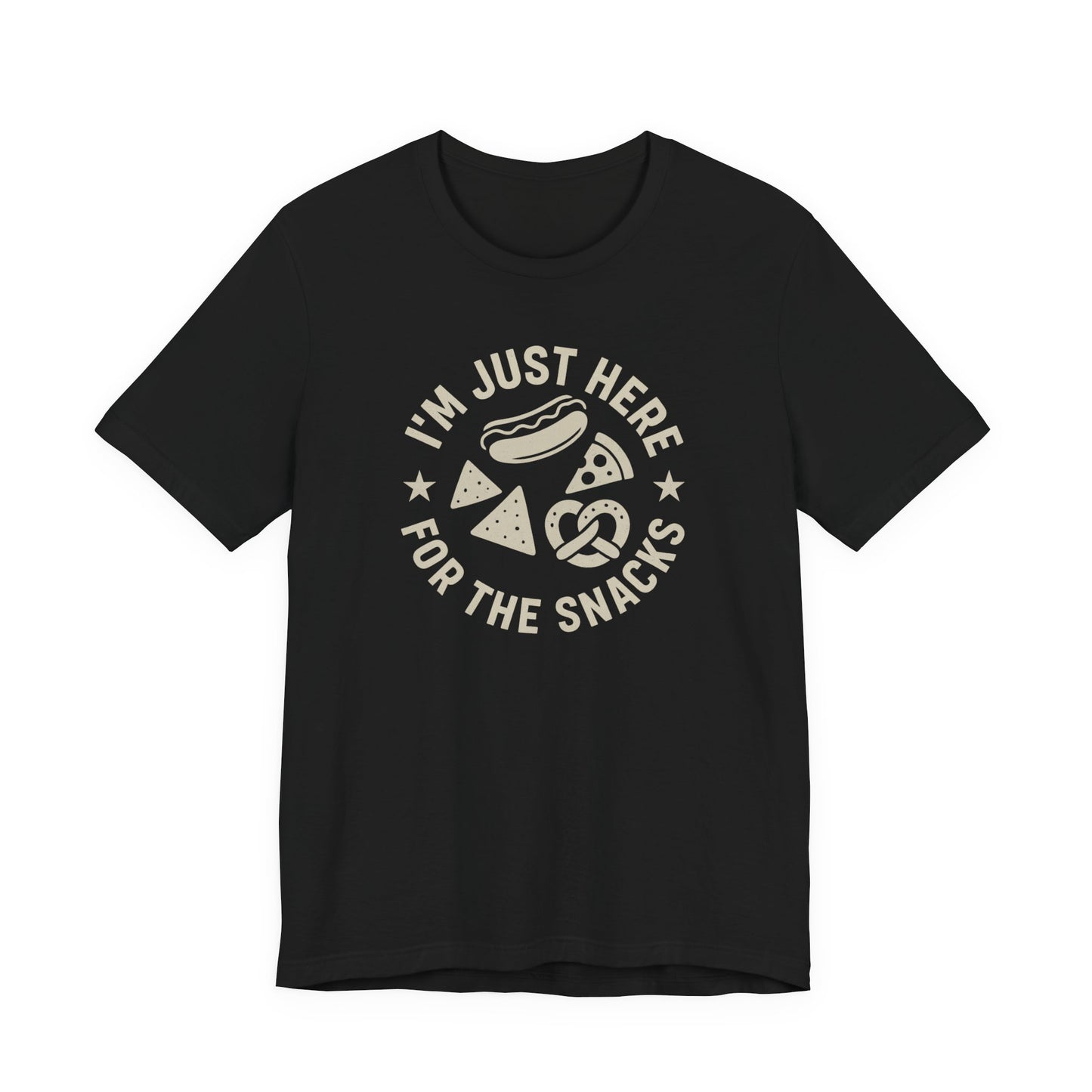 Just Here for the Snacks | Unisex Tee