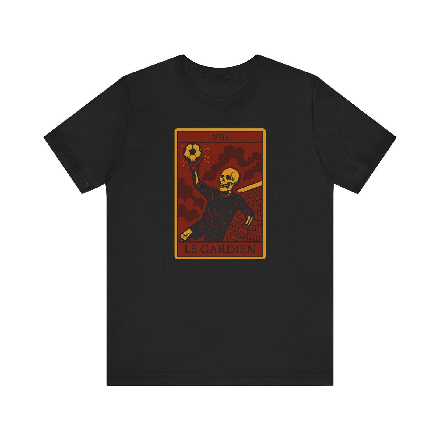 Le Gardien (The Goal Keeper) Red Edition | Soccer Tarot Shirt