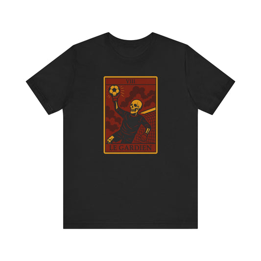 Le Gardien (The Goal Keeper) Red Edition | Soccer Tarot Shirt