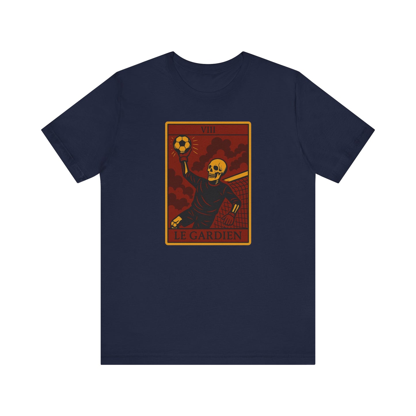 Le Gardien (The Goal Keeper) Red Edition | Soccer Tarot Shirt