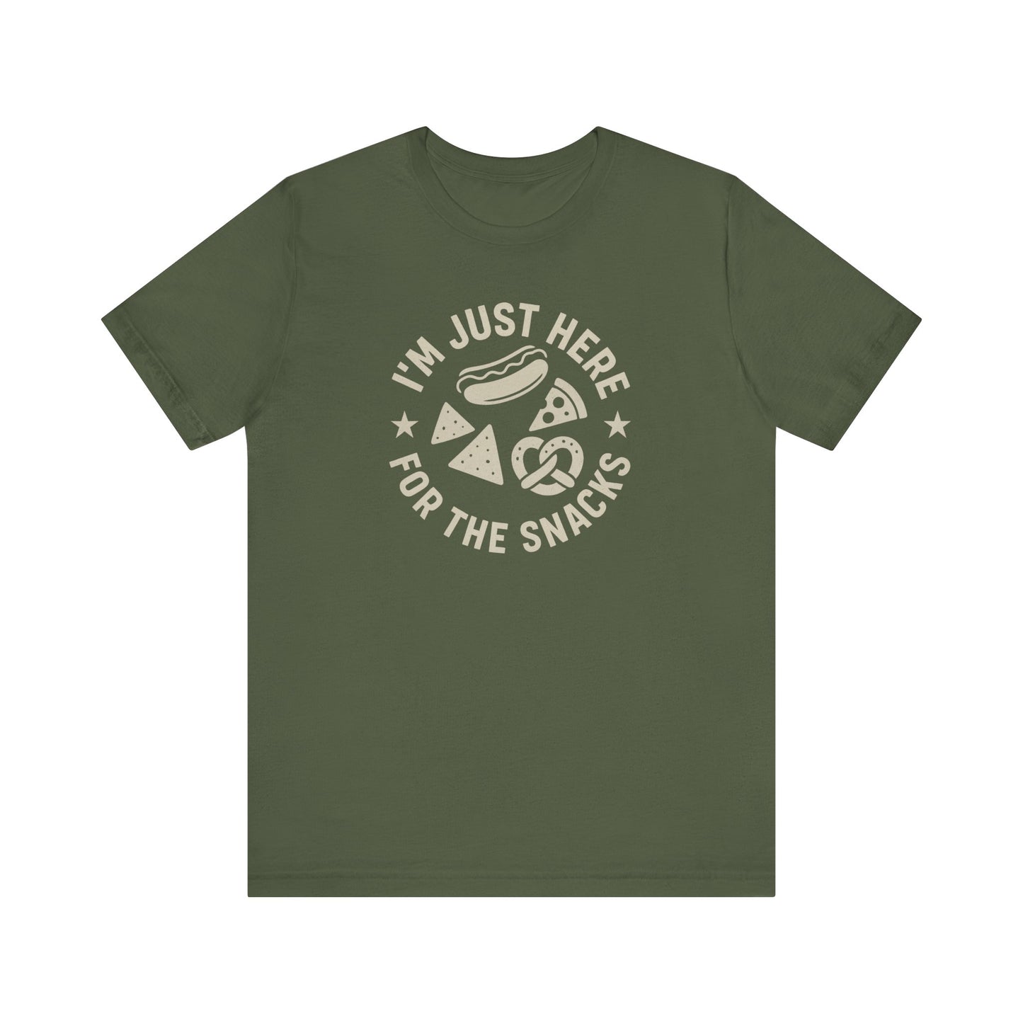Just Here for the Snacks | Unisex Tee