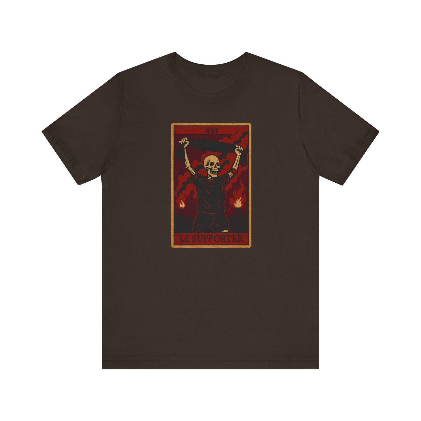 Le Supporter (The Fan) Red Edition | Soccer Tarot Shirt