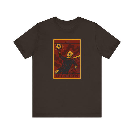 Le Gardien (The Goal Keeper) Red Edition | Soccer Tarot Shirt