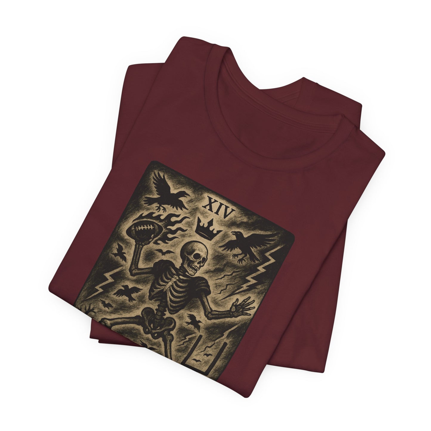 Le Quarterback (The Quarterback) Football T-Shirt| Gridiron Tarot