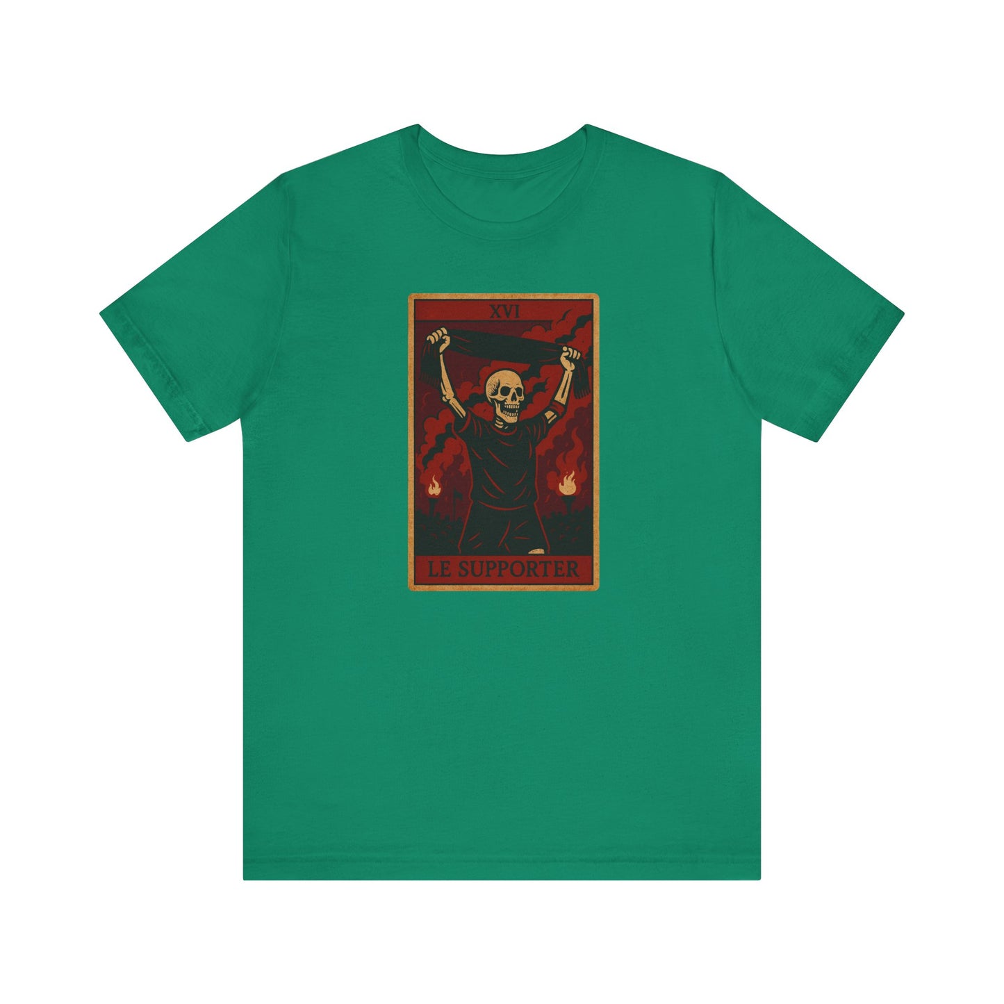 Le Supporter (The Fan) Red Edition | Soccer Tarot Shirt
