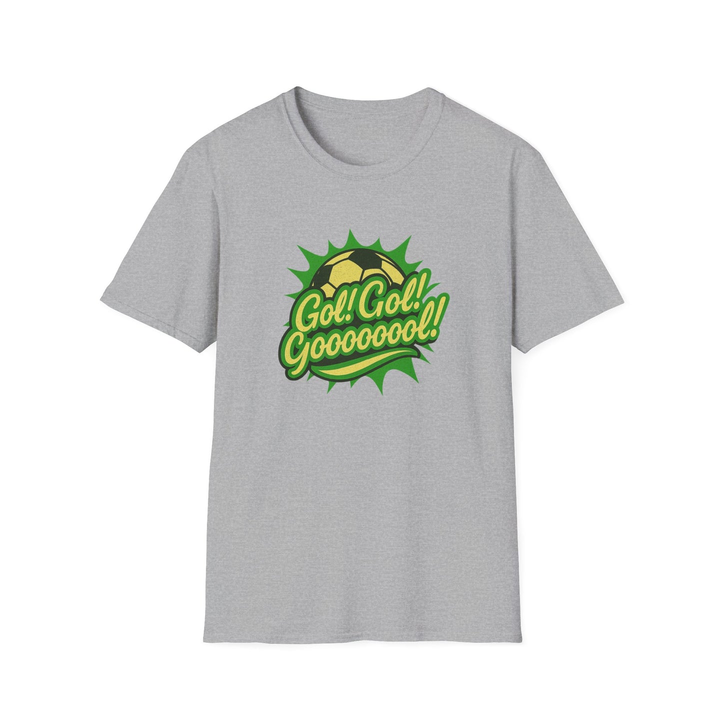 Gol! Gol! Gol! (Green) | Soccer T-Shirt