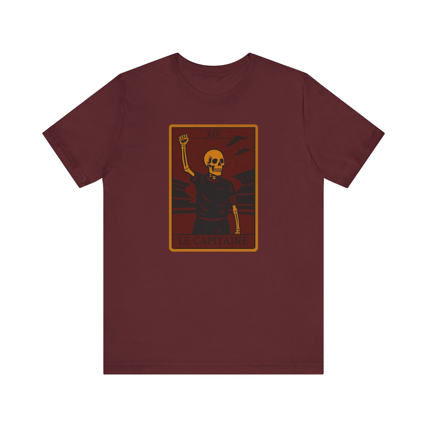 Le Capitaine (The Captain) Red Edition | Soccer Tarot Shirt