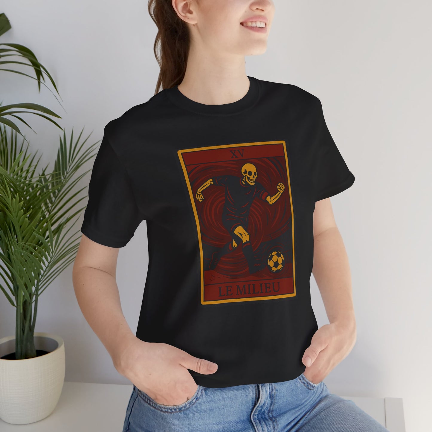 Le Milieu (The Phantom Midfield) Red Edition | Soccer T-Shirt