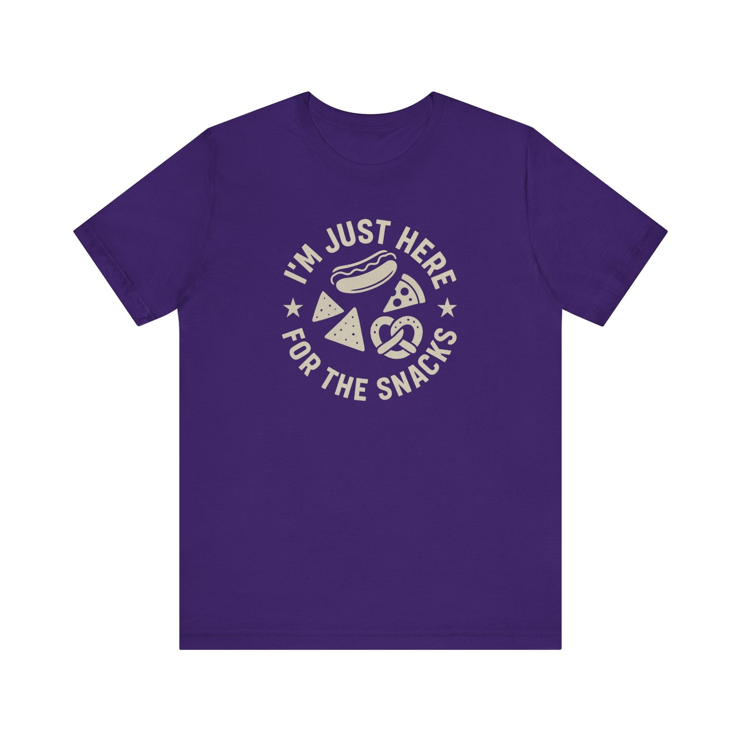 Just Here for the Snacks | Unisex Tee
