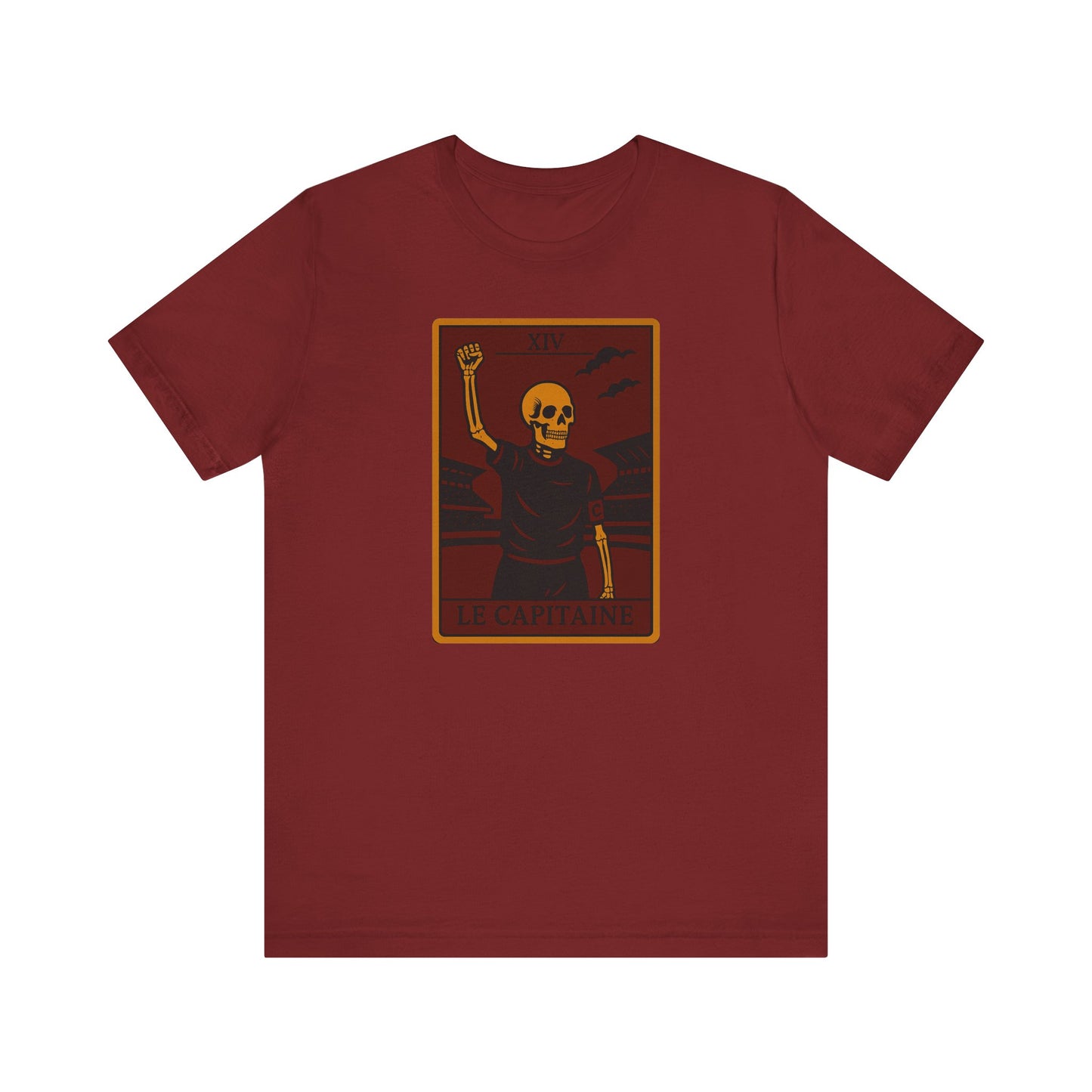 Le Capitaine (The Captain) Red Edition | Soccer Tarot Shirt