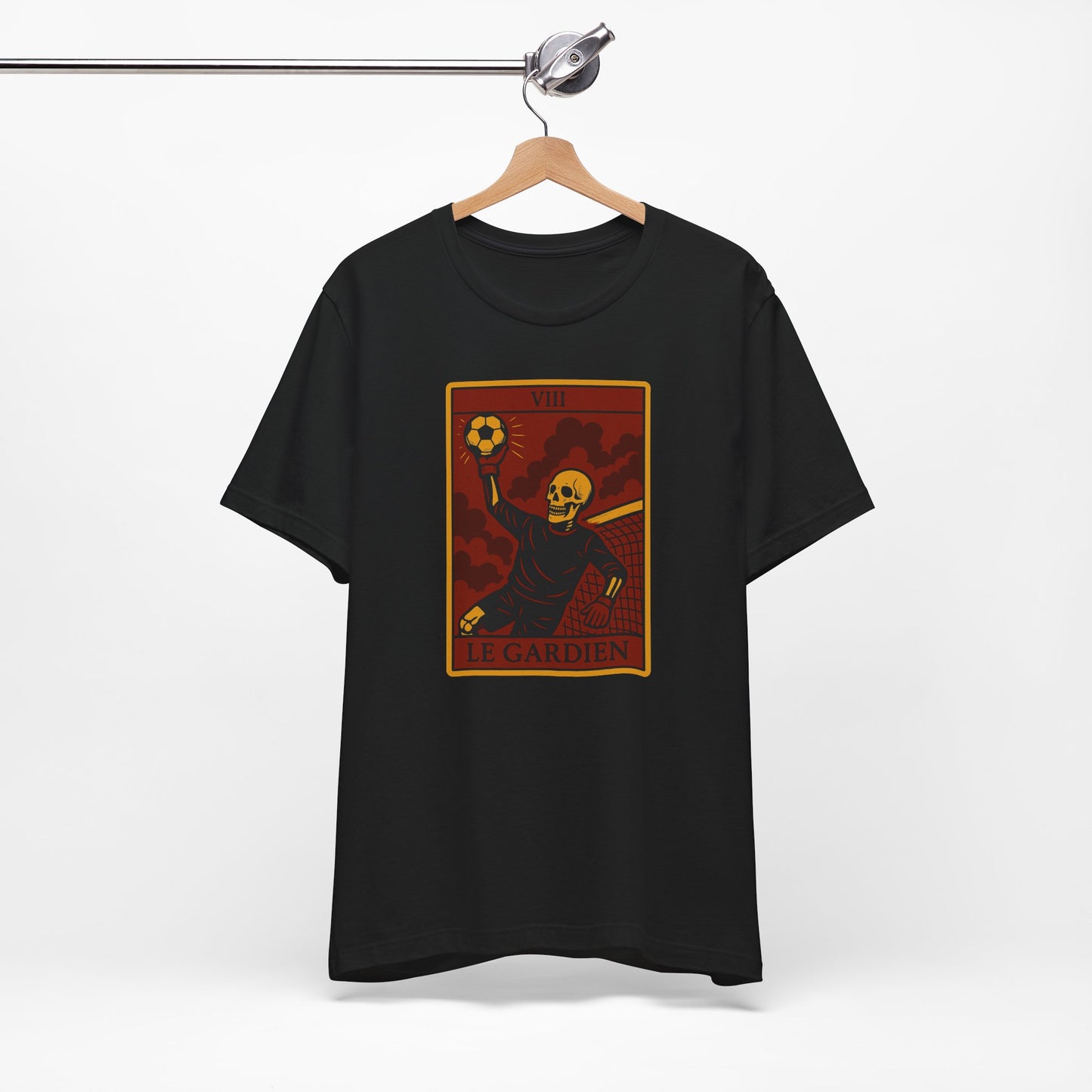 Le Gardien (The Goal Keeper) Red Edition | Soccer Tarot Shirt
