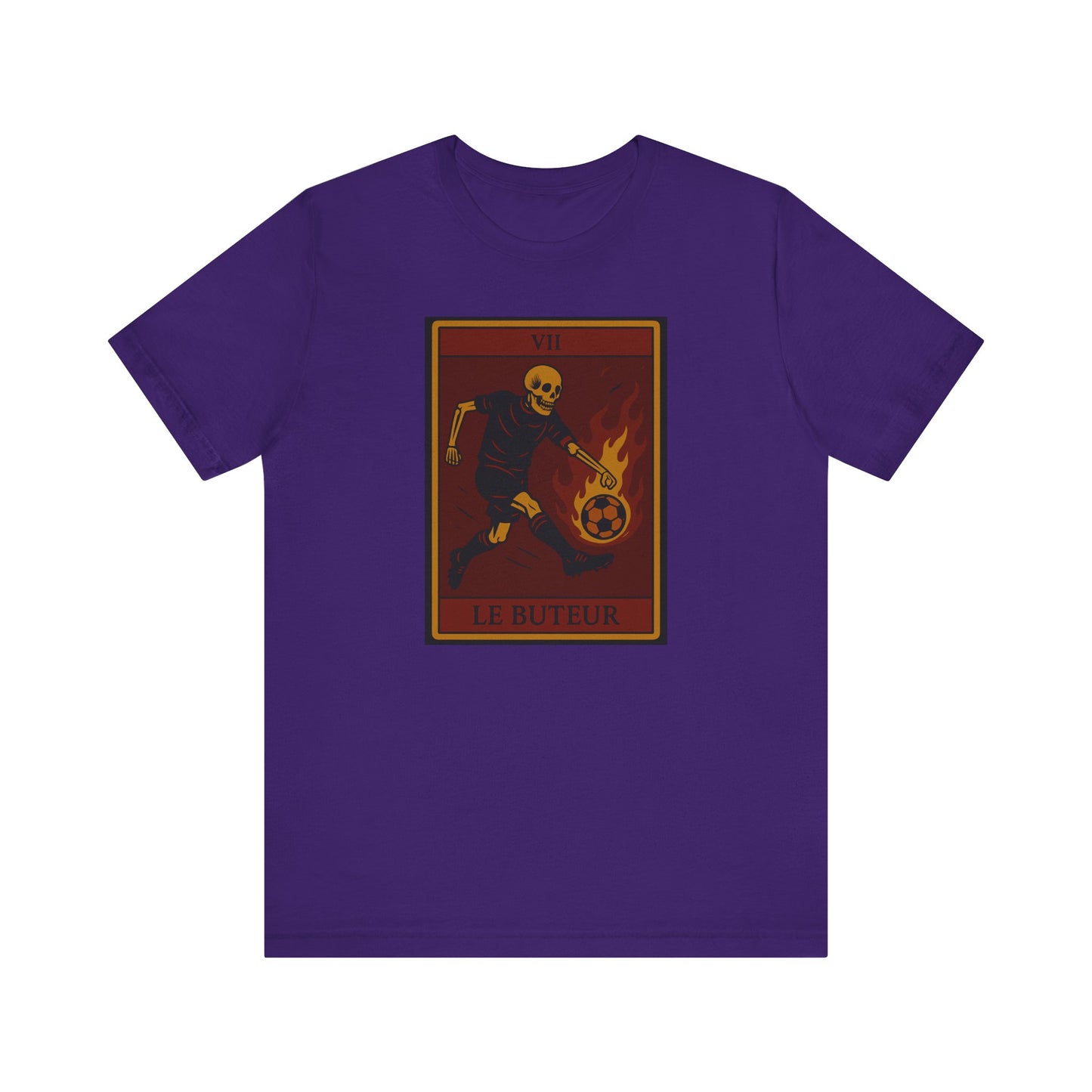 Le Buteur (The Scorer) Red Edition | Forward/Striker | Soccer Tarot Shirt