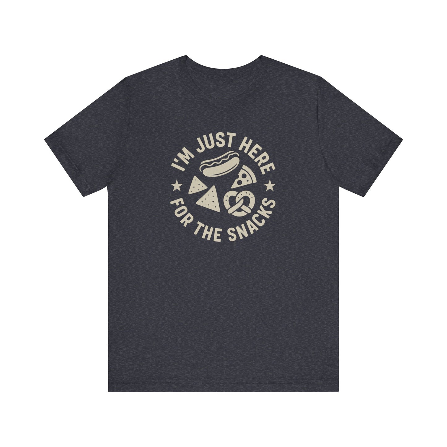 Just Here for the Snacks | Unisex Tee