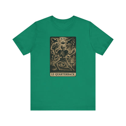 Le Quarterback (The Quarterback) Football T-Shirt| Gridiron Tarot