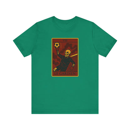 Le Gardien (The Goal Keeper) Red Edition | Soccer Tarot Shirt