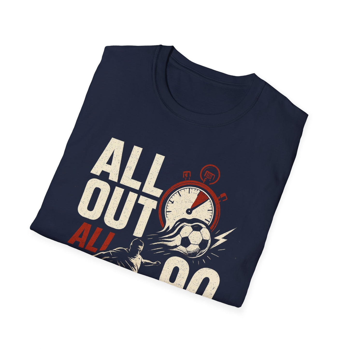 All Out All 90 | Soccer T-Shirt