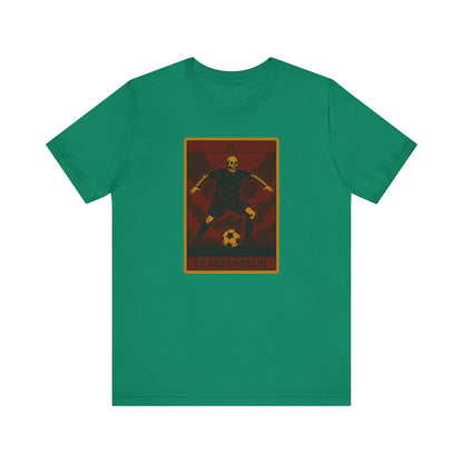 Le Défenseur (The Defender) Red Edition | Soccer Tarot Shirt