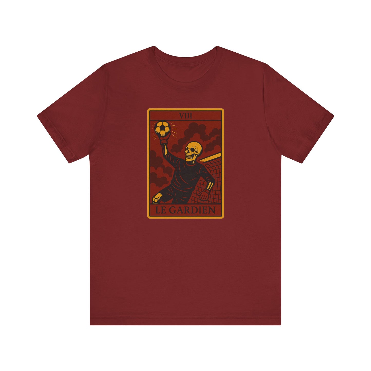 Le Gardien (The Goal Keeper) Red Edition | Soccer Tarot Shirt