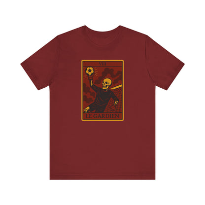 Le Gardien (The Goal Keeper) Red Edition | Soccer Tarot Shirt