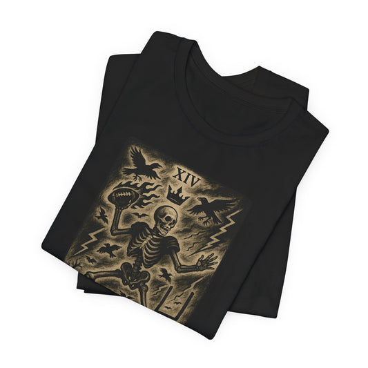 Le Quarterback (The Quarterback) Football T-Shirt| Gridiron Tarot