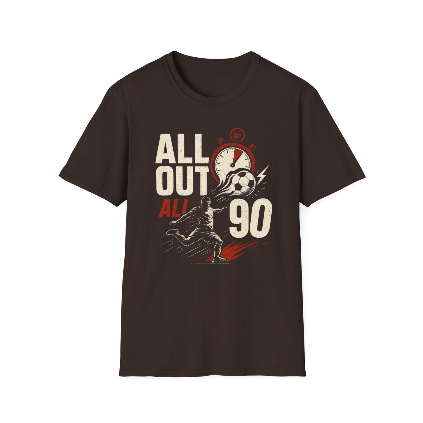 All Out All 90 | Soccer T-Shirt