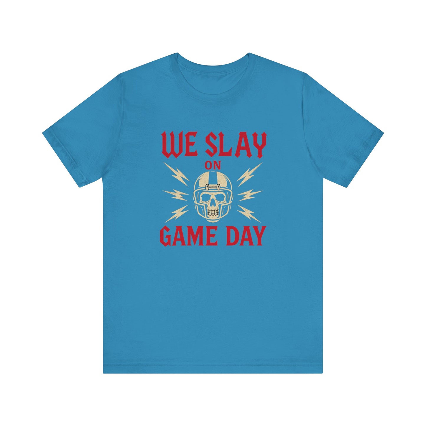 We Slay on Game Day | Football T-Shirt