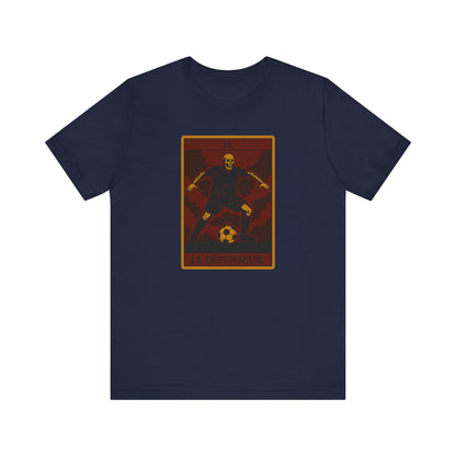 Le Défenseur (The Defender) Red Edition | Soccer Tarot Shirt