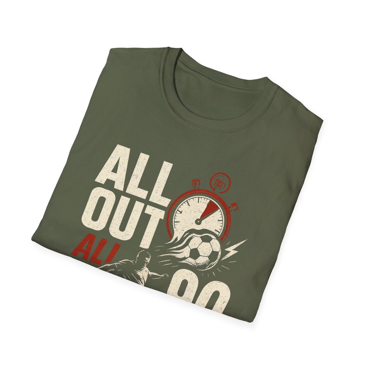All Out All 90 | Soccer T-Shirt
