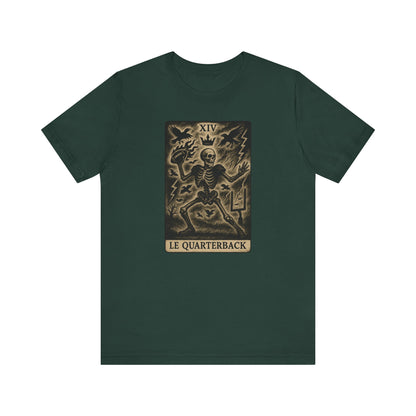 Le Quarterback (The Quarterback) Football T-Shirt| Gridiron Tarot