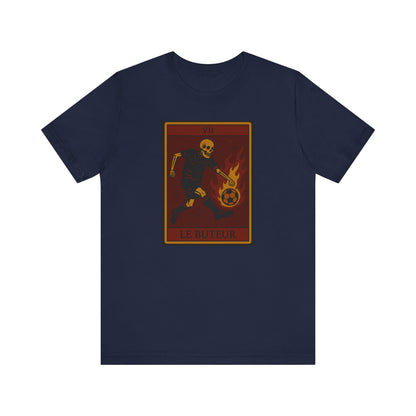 Le Buteur (The Scorer) Red Edition | Forward/Striker | Soccer Tarot Shirt