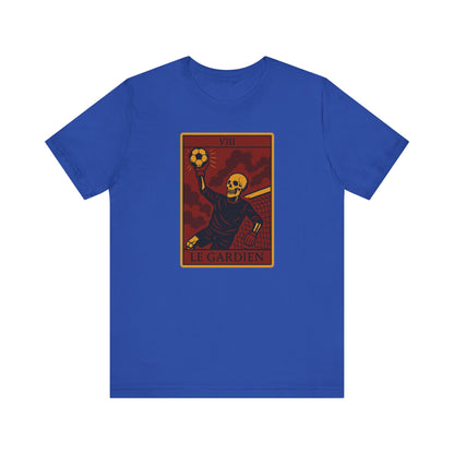 Le Gardien (The Goal Keeper) Red Edition | Soccer Tarot Shirt