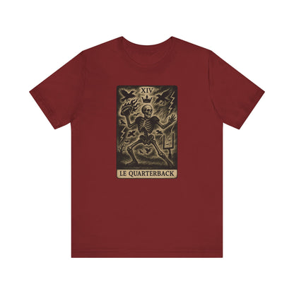 Le Quarterback (The Quarterback) Football T-Shirt| Gridiron Tarot