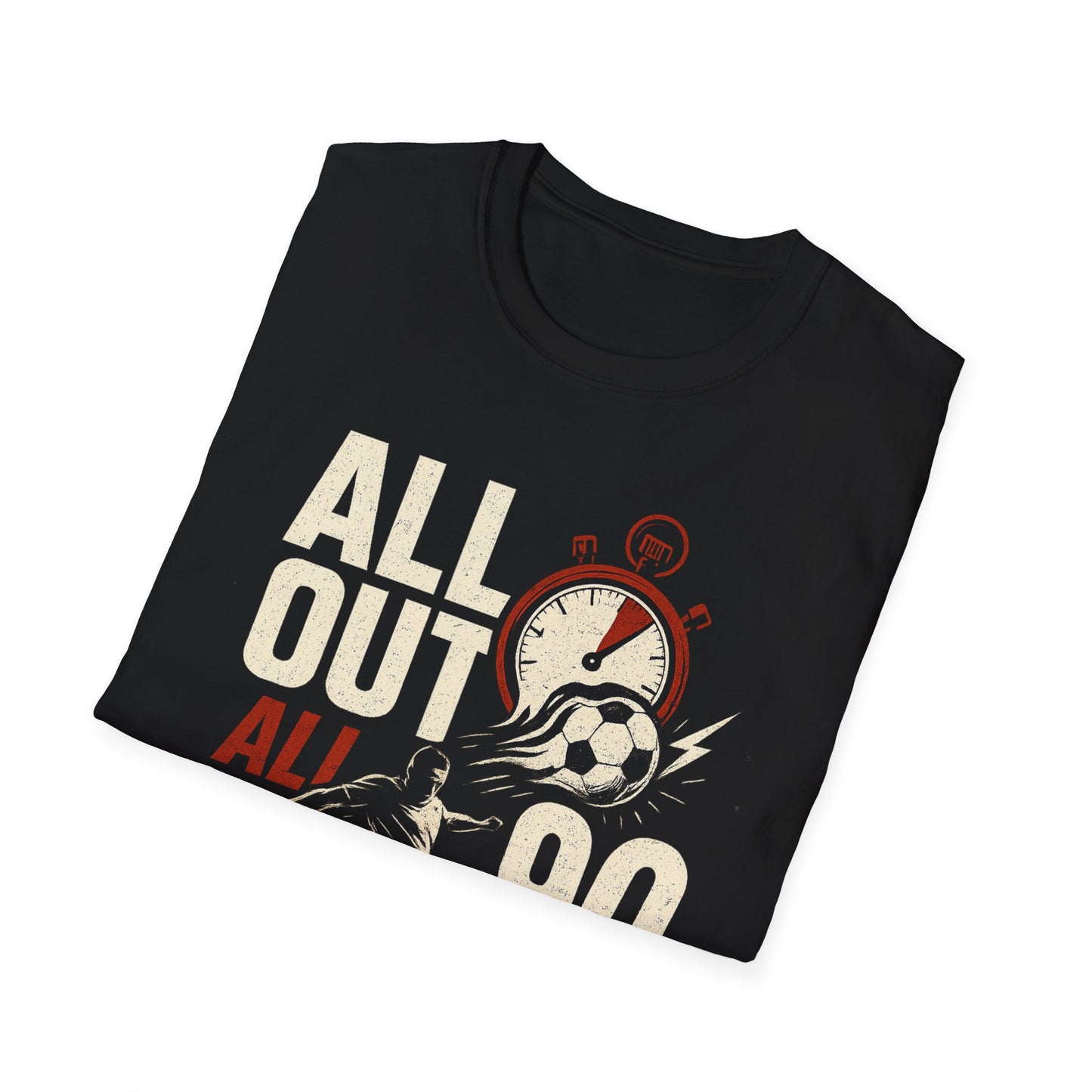 All Out All 90 | Soccer T-Shirt