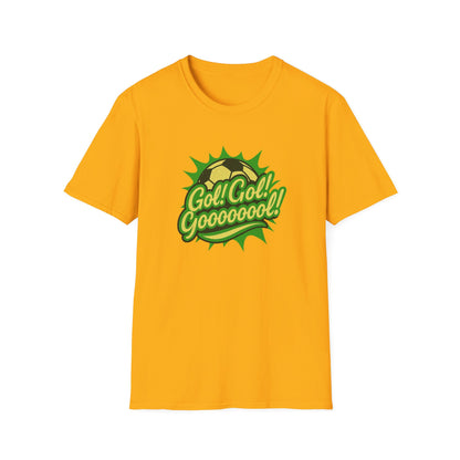 Gol! Gol! Gol! (Green) | Soccer T-Shirt