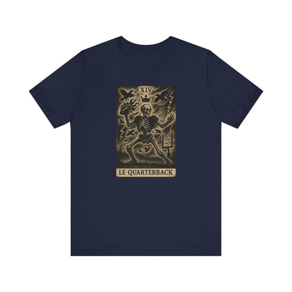 Le Quarterback (The Quarterback) Football T-Shirt| Gridiron Tarot